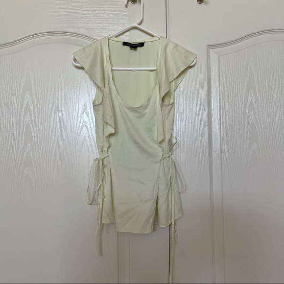 French connection Nia Drape Fluted Top - Picture 4 of 10